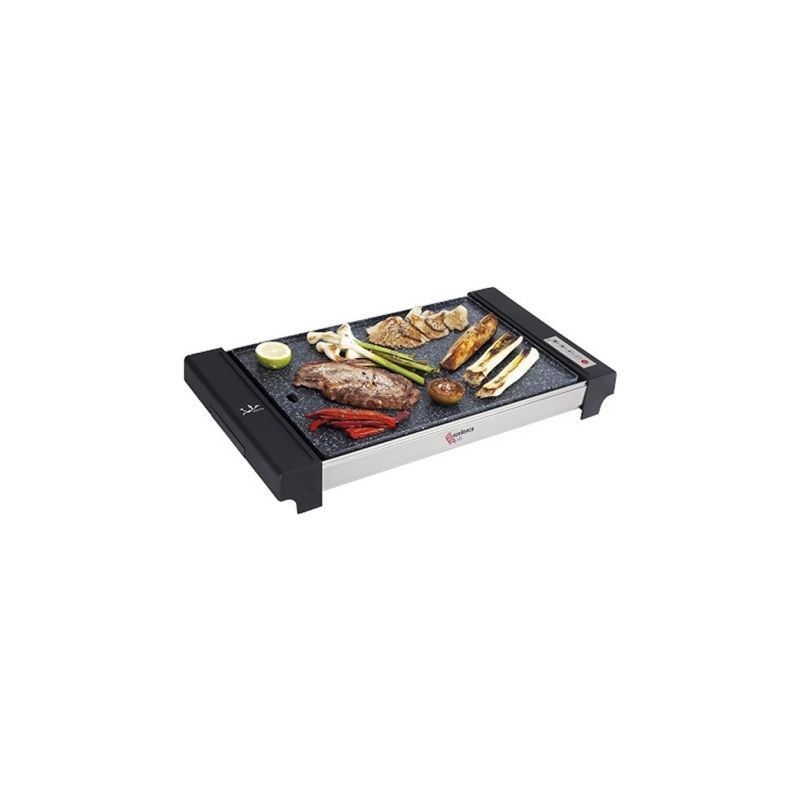 Plancha de asar bra efficient a271545 - ø45cm - aluminio fundido - apta  para inducción