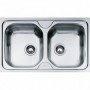 FREGADERO FRANKE OLX-620-79 2 CUBETAS INOXIDABLE