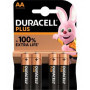 PILAS DURACELL PLUS AA (LR06) K4 (4 UDS) (MODELO SIMILAR ANTERIOR PLUS POWER)