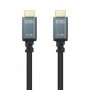 Cable HDMI 2.1 8K Nanocable 10.15.8001/ HDMI Macho - HDMI Macho/ 1m/ Negro