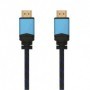 Cable HDMI 2.0 4K Aisens A120-0356 V2/ HDMI Macho - HDMI Macho/ Hasta 10W/ 2250Mbps/ 1m/ Negro/ Azul