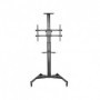 Soporte de Pie Inclinable/ Giratorio con Ruedas Fonestar STS-4264N para TV de 37-70'/ hasta 50kg
