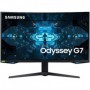 Monitor Gaming Curvo Samsung Odyssey G7 LC32G75TQSR 31.5'/ WQHD/ 1ms/ 240Hz/ VA/ Negro