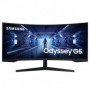 Monitor Gaming Ultrapanorámico Curvo Samsung Odyssey G5 LC34G55TWWR 34'/ UWQHD/ 1ms/ 165Hz/ VA/ Negro