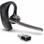 Auricular Inalámbrico Plantronics Voyager 5200 UC/ con Micrófono/ Bluetooth/ USB/ Negro