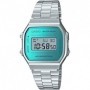 Reloj Digital Casio Vintage Iconic A168WEM-2EF/ 38mm/ Plata y Azul