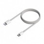 Cable USB 2.0 Tipo-C Lightning Aisens A102-0543/ USB Tipo-C Macho - Lightning Macho/ Hasta 2.5W/ 60Mbps/ 50cm/ Blanco