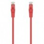 Cable de Red RJ45 AWG24 UTP Aisens A145-0561 Cat.6A/ LSZH/ 2m/ Rojo
