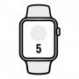 Apple Watch Series 5/ GPS/ Cellular/ 40mm/ Caja de Aluminio en Plata / Correa Deportiva Blanca