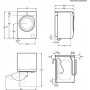 LAVADORA A.E.G. L6FBI147P 10/KG 1400/RPM A+++ PUERTA BLANCA