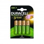 Pack de 4 Pilas AAA Duracell HR3-B/ 1.2V/ Recargables