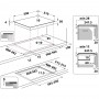 VITRO-INDUCCION WHIRLPOOL WF S9560 NE FLEX 3/IND.
