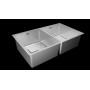 FREGADERO TEKA FLEXLINEA RS15 2/CUBETAS 740 INOXIDABLE