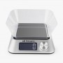 Báscula de Cocina Electrónica Orbegozo PC 1030/ hasta 5kg/ Plata