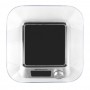 Báscula de Cocina Electrónica Orbegozo PC 1030/ hasta 5kg/ Plata
