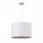 Colgante Chanza 1xe27 Cromo/blanco Regx30x30 Cm