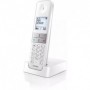 Teléfono Inalámbrico Philips D4701W/34/ Blanco