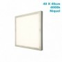 Plafon 36w 4000k  3,5x40x40 Cm Plano Niquel 3060lm