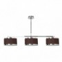 Lampara Lanzarote Marron 3xe27 (regx110)