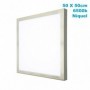 Plafon 48w 6500k  3,5x50x50 Cm Plano Niquel 4080lm