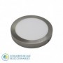 Downlight Superf.diorita 18w 3000k-4000k-6500k Niquel 1620lm 3,5x22x22 Cm