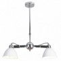 Lampara Buri 2xe27 Blanco/cromo Regx52x15,5 Cm
