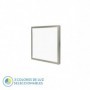 Panel Llano 36w 3000k-4000k-6500k 3,8x40x40 Cm Niquel 3600lm