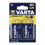 Blister 2 Pilas D/lr20 1,5 V Varta Alcalina Longlife