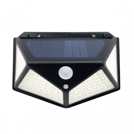 Aplique LED Solar exterior IP65 superficie pared 6W 800Lm Blanco