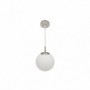 Colgante Astro 1xe27 Blanco/niquel Regx20x20 Cm