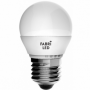 Bombilla 5w 3000k Esferica E27 500lm  7,4x4,5d Fabriled
