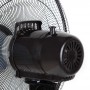 VENTILADOR PIE ORBEGOZO SF3347 50/WATIOS  NEGRO, BASE REDONDA C/TEMPORIZADOR.