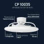 Ventilador de Techo Orbegozo CP 12435/ 20W/ 5 Aspas 33cm/ 6 velocidades