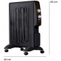 RADIADOR MICA BASTILIPO PRM1500 750/1500/WATIOS TERMOSTAO