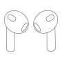 Auriculares Bluetooth Apple Airpods V3 3a Generación