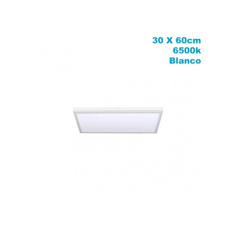 Panel LED 60 x 60. Marco Blanco. 48W. 3840 Lm