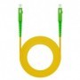 Cable de Fibra Óptica G657A2 Nanocable 10.20.0000-100/ LSZH/ 100m/ Amarillo