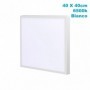 Plafon 36w 6500k 3,5x40x40 Cm Plano Blanco 3060lm