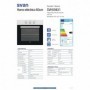 HORNO INDEPENDIENTE SVAN SH4700EX INOX MULTIFUNIONE 70/LITROS 5/PROGRAMAS CAVIDAD RELIEVE