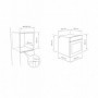 HORNO INDEPENDIENTE SVAN SH4700EX INOX MULTIFUNIONE 70/LITROS 5/PROGRAMAS CAVIDAD RELIEVE