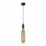 Colgante Elio 1xe27 Marron/ambar Bombilla  Incluida 8w 3000k 640lm Regx8x8 Cm