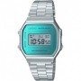 Reloj Digital Casio Vintage Iconic A168WEM-2EF/ 38mm/ Plata y Azul