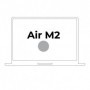 Apple Macbook Air 13.6'/ M2 8-Core CPU/ 8GB/ 256GB SSD/ 8-Core GPU/ Plata