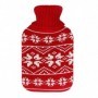 Bolsa Agua Caliente Mimo 1,7l Forro Rojo Navidad 20x32x4 Cm Flexible Y Agradable Al Tacto