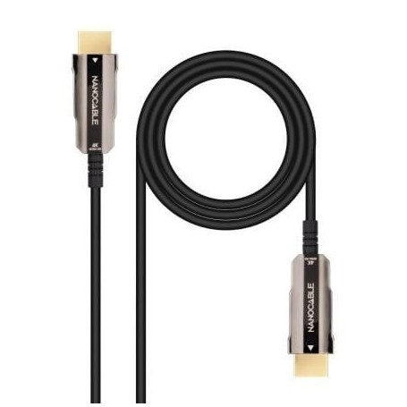 Cable HDMI 2.0 4K Vention AACBK/ HDMI Macho - HDMI Macho/ 8m/ Negro