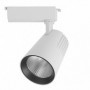 Foco Carril 40w 2700k Telma Blanco 3600lm 36º Orientable 330º Regx21x10,5 Cm