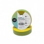 Rollo Cinta Aislante Pvc Verde/amarillo 19mmx10m  Para Elecectricista Flexible Y Duradera