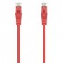 Cable de Red RJ45 AWG24 UTP Aisens A145-0561 Cat.6A/ LSZH/ 2m/ Rojo