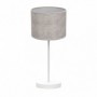 Sobremesa Jerte 1xe14  Blanco/cemento Gris 42x17x17 Cm