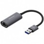 Adaptador USB 3.0 - RJ45 Aisens A106-0708/ 1000Mbps